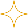 outline yellow golden star