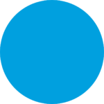 cyan bubble