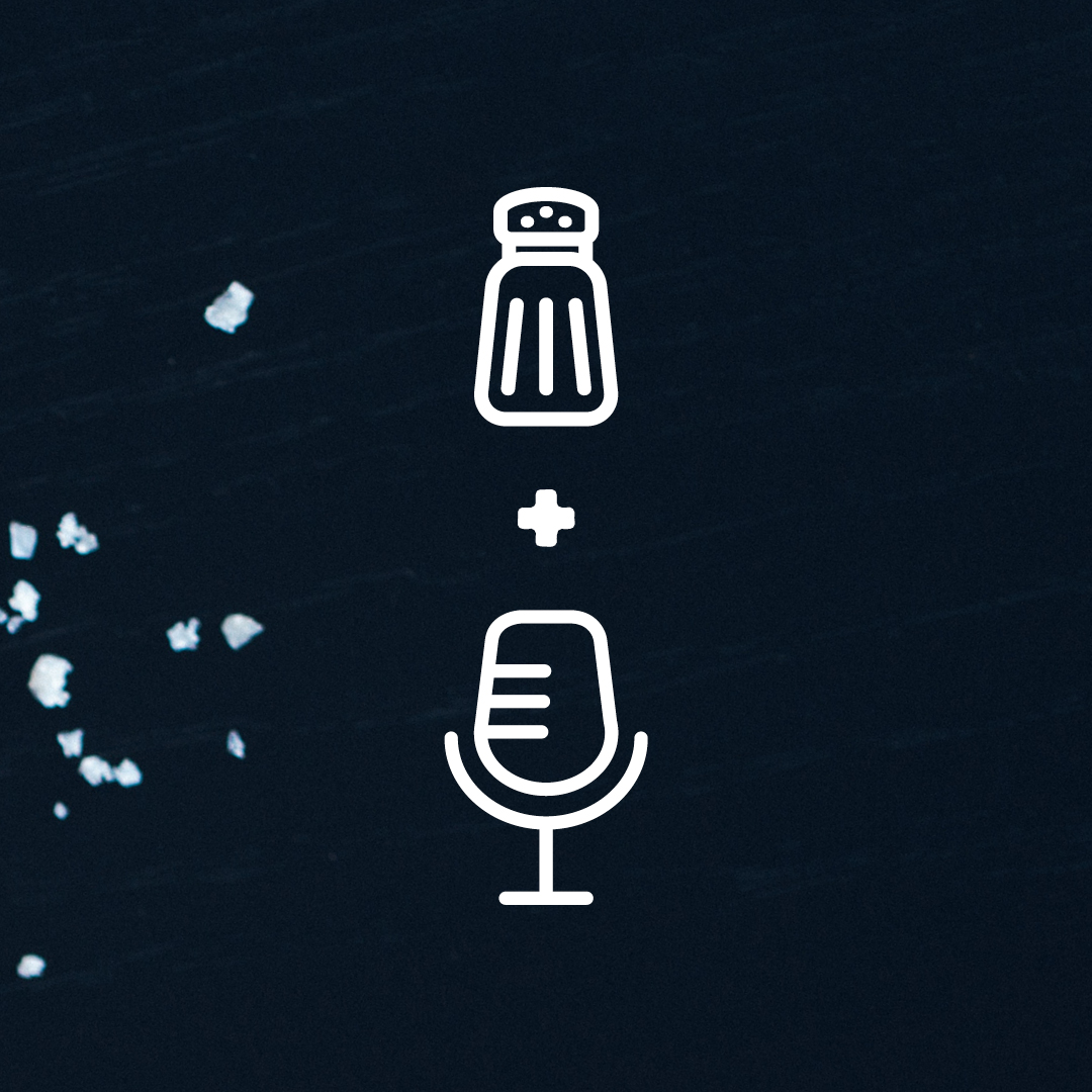 Saltshaker plus a Mikrophone combined will create the Logo for Men of Salt