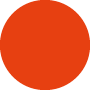 red-orange bubble